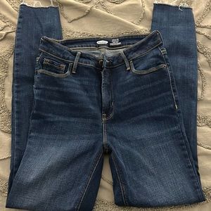 Old Navy Rockstar Skinny Jeans - Raw hem